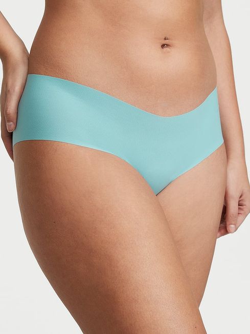 Victoria's Secret Fountain Blue Hipster Ribbed Knickers