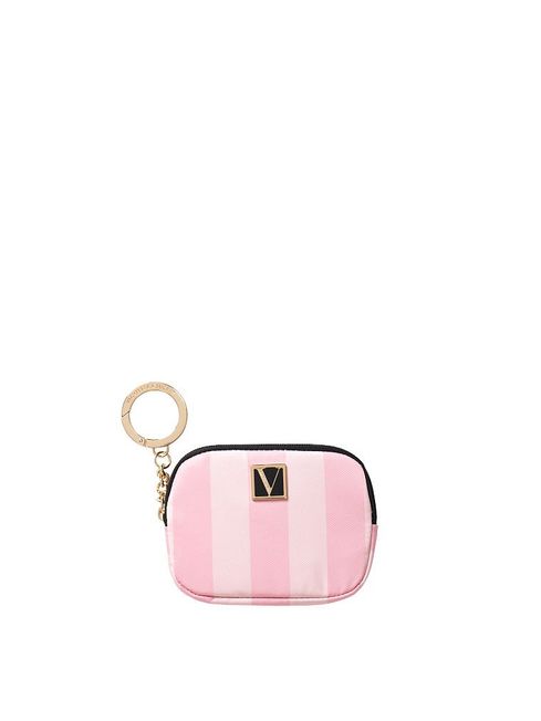 Victoria's Secret Pink Iconic Stripe Coin Purse Pouch