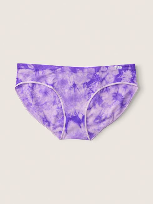 Victoria's Secret PINK Misty Lilac Tie Dye Seamless Bikini Knickers