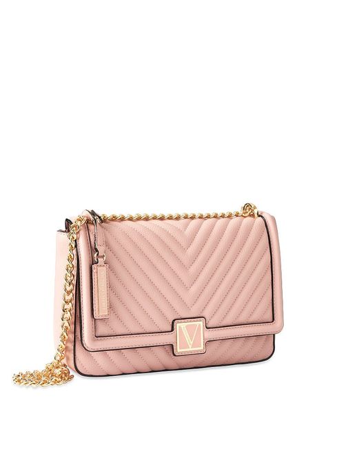 Victoria's Secret Orchid Blush Pink Medium Shoulder Bag