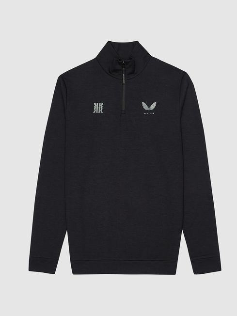 Reiss quarter zip top