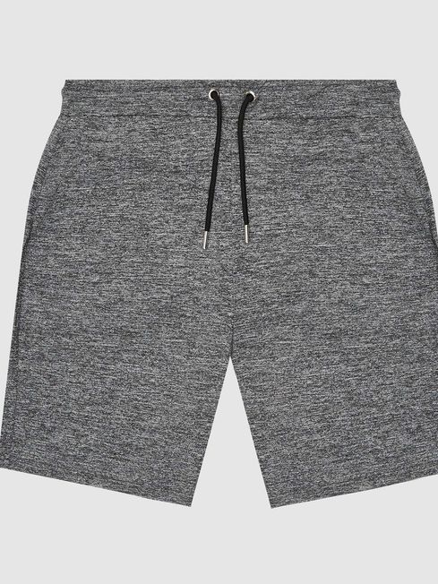 Reiss Vimo Melange High Stretch Jersey Shorts | REISS USA