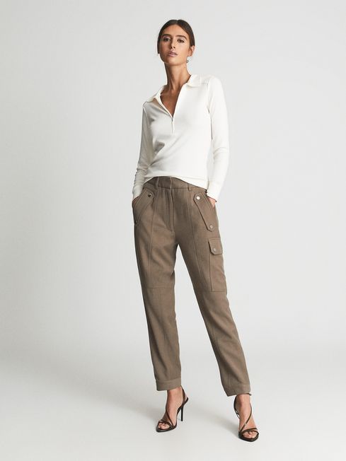 Reiss discount cargo trousers