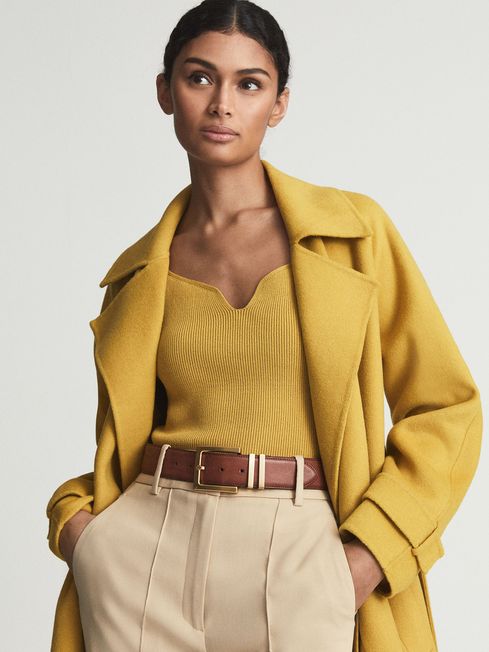 Reiss yellow top sale