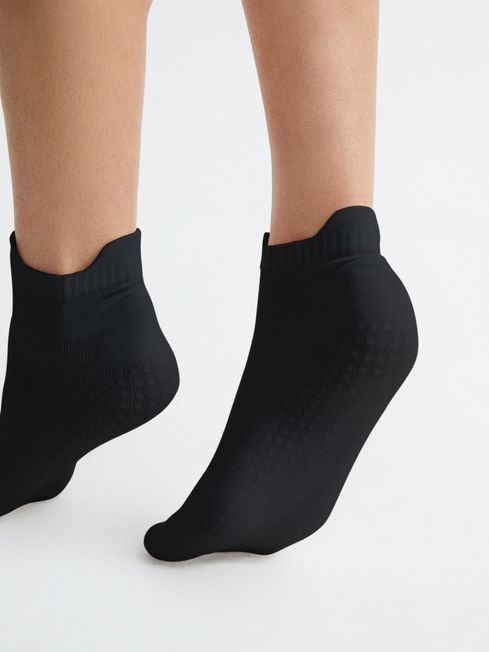 Reiss Black Castore - Robyn Castore Yoga Ankle Socks