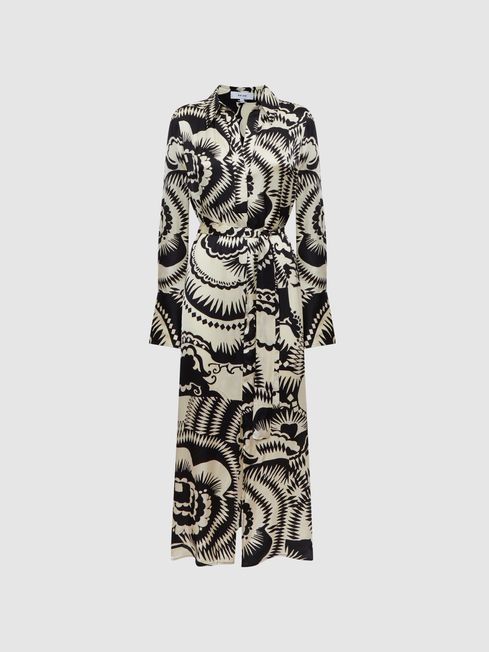 Topshop pink zebra dress top
