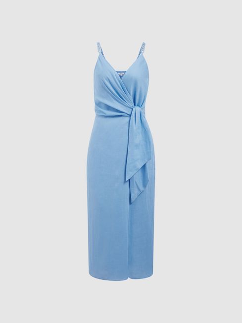 Reiss light blue dress hot sale