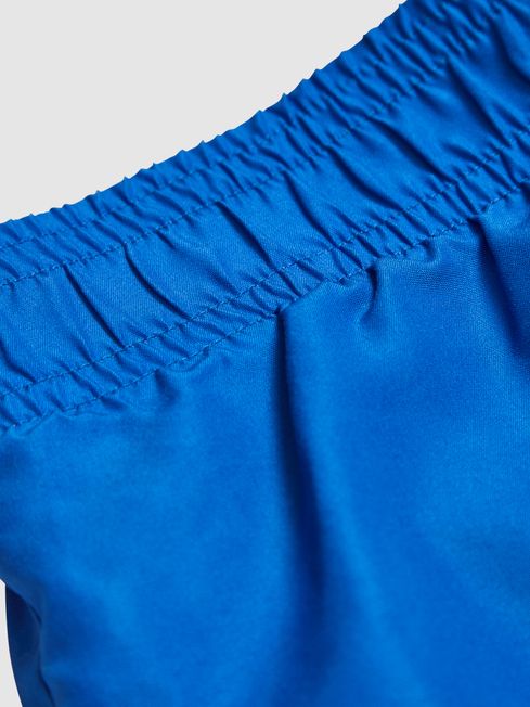 Reiss Bright Blue Wave Junior Plain Drawstring Swim Shorts