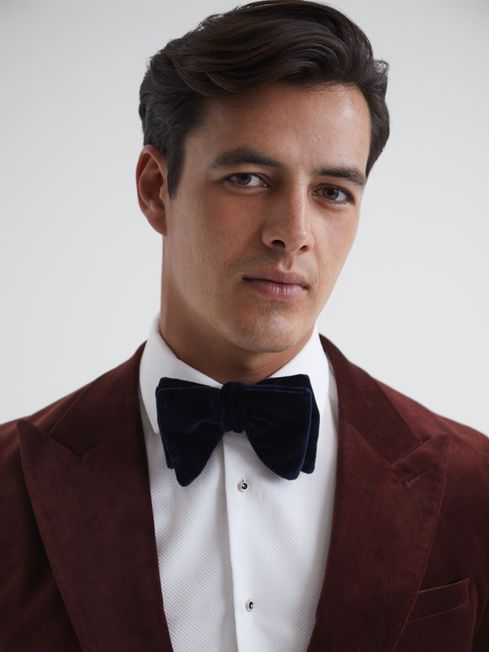 Reiss mens velvet blazer hot sale