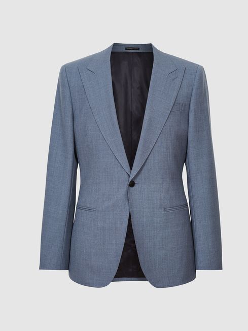 Reiss blue blazer shop