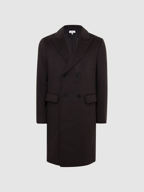 Mid sales length overcoat