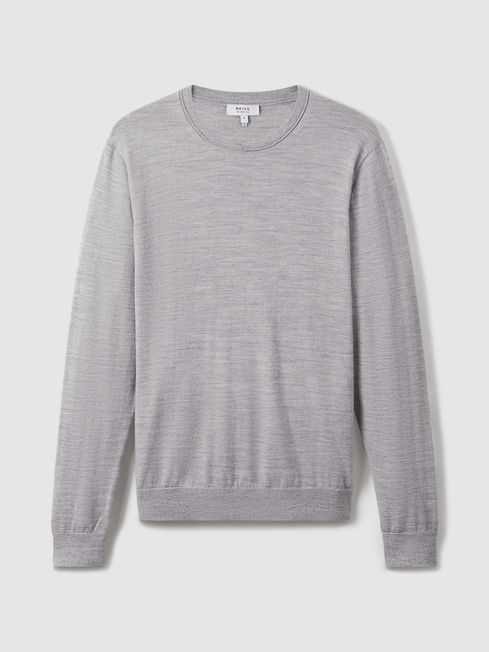 Soft grey jumper top