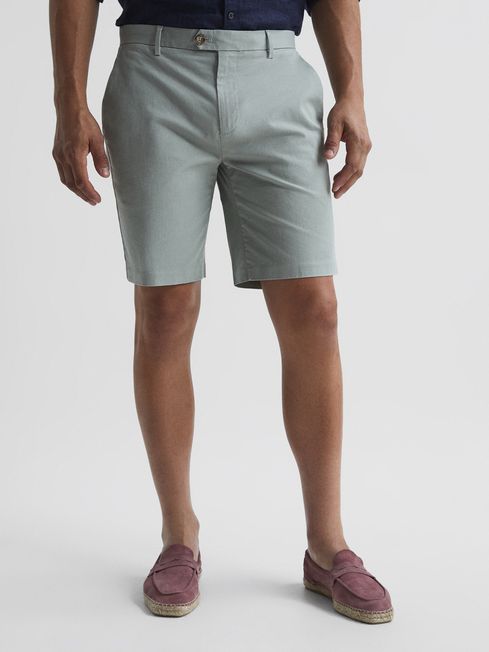 Reiss Wicket Short Length Casual Chino Shorts | REISS USA