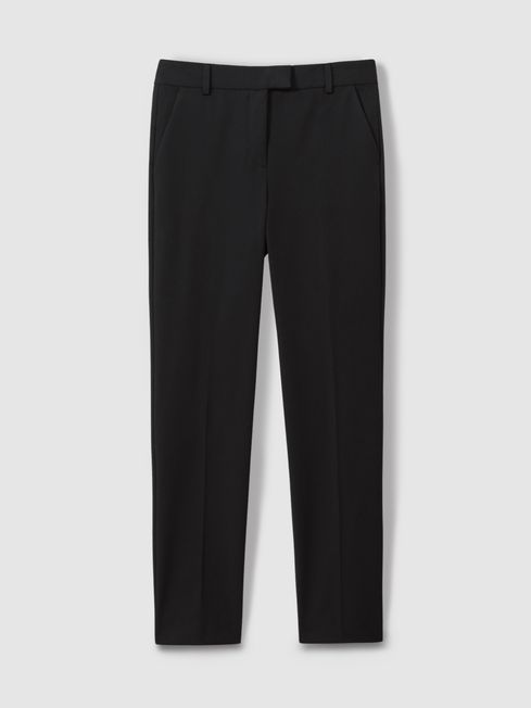 Tailored Fit Navy Twill Trousers | Buy Online at Moss