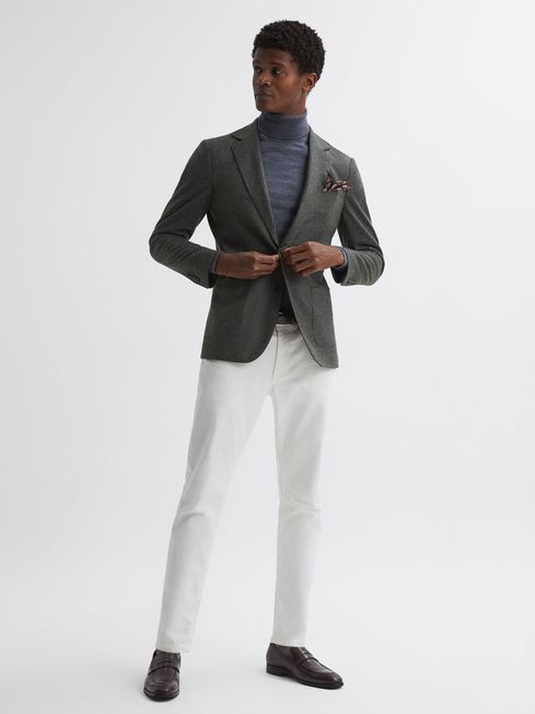 Reiss Lincoln Slim Fit Single Breasted Wool Blazer | REISS USA