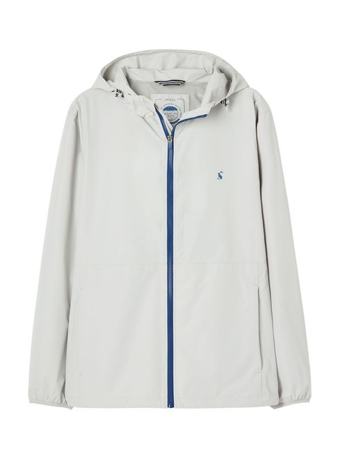 Joules Grey Arlow Waterproof Raincoat