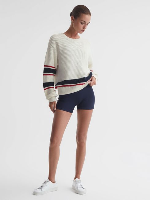 The Upside - reiss panama  knitted crew neck jumper