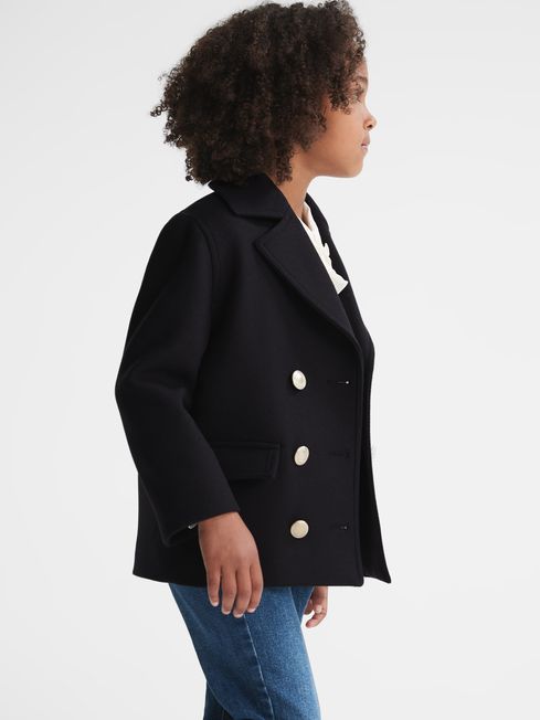 Reiss Maddie Wool Pea Coat REISS Rest of Europe
