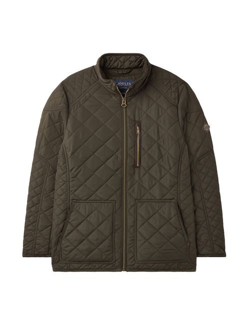 Mens quilted outlet fleece jacket