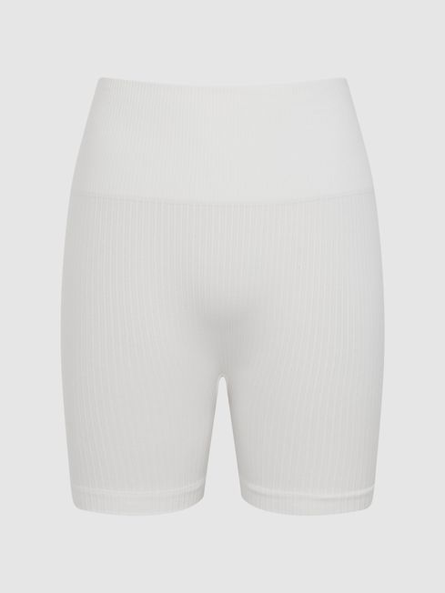 Reiss White Castore - Esme Castore Sports Shorts