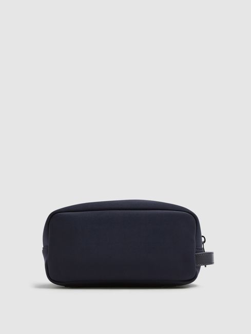 Neoprene Wash Bag in Dark Navy