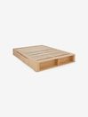 .COM Oak Kano Platform Storage Bed