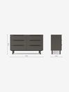 .COM Graphite Grey Damien Wide Chest of Drawers
