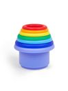 JoJo Maman Bébé Silicone Rainbow Stacking Cups