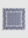 Reiss Blue Domenico Silk Medallion Paisley Print Pocket Square