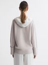 Reiss Grey Laura Wool-Cashmere Casual Fit Jumper