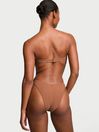 Victoria's Secret Caramel Brown Fishnet Strapless Swim Bikini Top