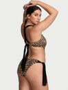 Victoria's Secret Leopard Brown Archive Macrame Cheeky Swimsuit