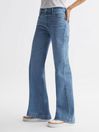 Reiss Peace Out Leenah 32 Paige High Rise Flared Jeans