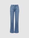 Reiss Peace Out Leenah 32 Paige High Rise Flared Jeans