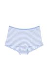 Victoria's Secret PINK Harbor Blue Stripe Pointelle Short Cotton Short Knickers