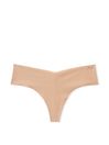 Victoria's Secret PINK Praline Nude Thong No Show Knickers