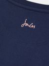 Joules Ava Navy Long Sleeve Artwork T-Shirt