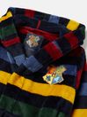 Joules Hogwarts™ House Navy Harry Potter™ Fleece Dressing Gown