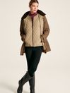 Joules Fieldcoat Luxe Brown Tweed Jacket with Removable Quilted Gilet