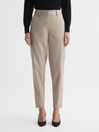 Reiss Neutral Violet Mid Rise Cargo Trousers