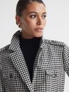 Paige Dogtooth Single Breasted Jacket