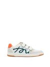 Joules Womens Trudy Leather Velcro Strap Cupsole White Trainers