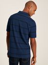 Joules Filbert Blue Classic Fit Striped Polo Shirt