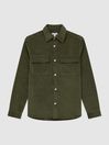 Reiss Kale Colins Corduroy Button-Through Overshirt