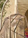 .COM Oatmeal Mix Copa Garden Hanging Chair