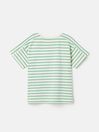 Joules Betty Green Embroidered Short Sleeve T-Shirt