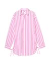 Victoria's Secret PINK Pink Stripe Cover Up Shirt