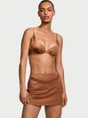 Victoria's Secret Caramel Brown Swim Chain Mini Skirt