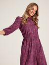 Joules Hazel Purple Jersey Shirt Dress