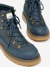 Joules Kendall Navy Lace-Up Boots